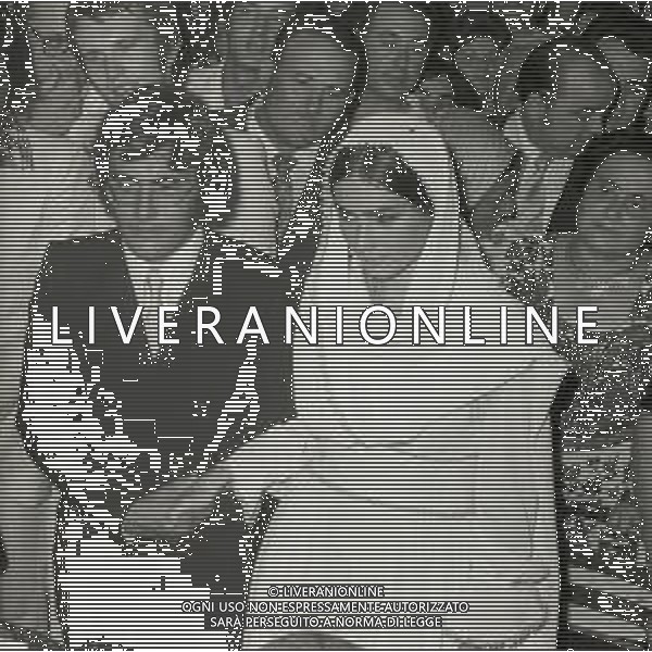1970 CELLINO SAN MARCO MATRIMONIO ALBANO CARRISI E ROMINA POWER NELLA FOTO IL MATRIMONIO DI ALBANO CARRISI E ROMINA POWER AG ALDO LIVERANI SAS