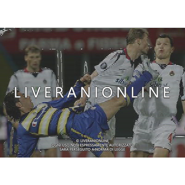 Parma - Cska mosca coppa uefa semifinali 28/04/2005 nella foto sorrentino berezouutski e ighashevich ph luzzani/agenzia aldo liverani