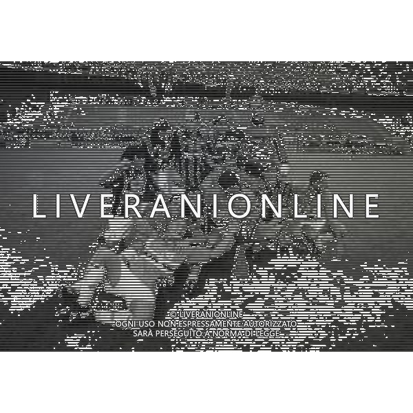 28-08-1994 MILANO- SUPERCOPPA ITALIANA MILAN SAMDORIA 1-1 NELLA FOTO IL MILAN FESTEGGIA LA SUPERCOPPA ITALIANA AG ALDO LIVERANI SAS