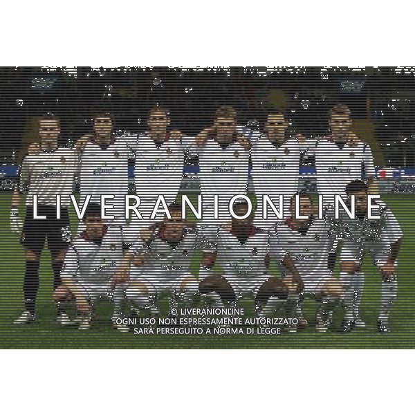 Parma 28/04/2005 Coppa UEFA 2004/05 parma-CSKA mosca 0:0 nella foto formazione PFC CSKA Mosca ph marco luzzani/ag aldo liverani s.a.s.