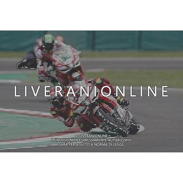 IMOLA - Campionato Mondiale Superbike 11/05/2018 nella foto: Lorenzo Savadori (Aprilia RSV RF) ©Claudio Zamagni/Agenzia Aldo Liverani Lorenzo Savadori (Aprilia RSV RF) during Superbike World Championship PATA SNACK Italian Round at Enzo and Dino Ferrari Circuiti in Imola May 11. 2018 Photo credit by Claudio Zamagni/Aldo Liverani Photo Agency / AGENZIA ALDO LIVERANI SAS