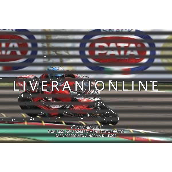 IMOLA - Campionato Mondiale Superbike 11/05/2018 nella foto: Marco Melandri (Ducati Panigale R) ©Claudio Zamagni/Agenzia Aldo Liverani Marco Melandri (Ducati Panigale R) during Superbike World Championship PATA SNACK Italian Round at Enzo and dino Ferrari Circuiti in Imola May 11. 2018 in Misano Adriatico Photo credit by Claudio Zamagni/Aldo Liverani Photo Agency / AGENZIA ALDO LIVERANI SAS