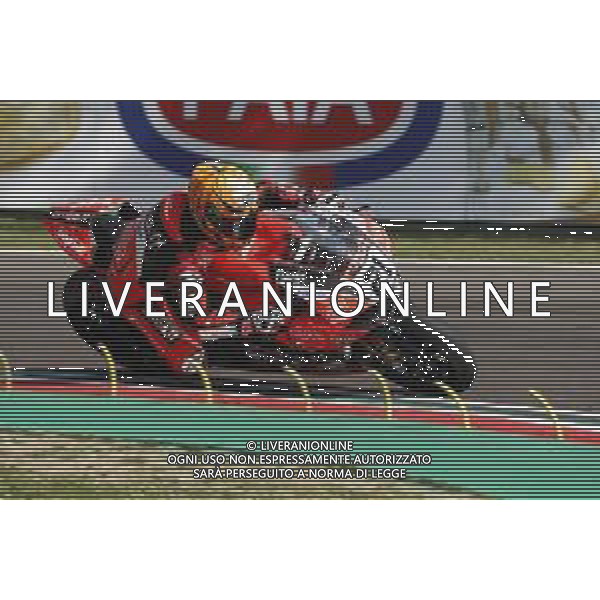 IMOLA - Campionato Mondiale Superbike 11/05/2018 nella foto: Michael Ruben Rinaldi (Ducati Panigale R) ©Claudio Zamagni/Agenzia Aldo Liverani Michael Ruben Rinaldi (Ducati Panigale R) during Superbike World Championship PATA SNACK Italian Round at Enzo and dino Ferrari Circuiti in Imola May 11. 2018 in Misano Adriatico Photo credit by Claudio Zamagni/Aldo Liverani Photo Agency / AGENZIA ALDO LIVERANI SAS