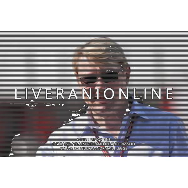 Mika Hakkinen (FIN). 11.05.2018. Formula 1 World Championship, Rd 5, Spanish Grand Prix, Barcelona, Spain, Practice Day. - www.xpbimages.com, EMail: requests@xpbimages.com - copy of publication required for printed pictures. Every used picture is fee-liable. © Copyright: Bearne / XPB Images / AGENZIA ALDO LIVERANI SAS - ITALY ONLY EDITORIAL USE ONLY - Formula 1 World Championship, F1 Gp Spagna Prove Libere Barcellona 11.05.2018