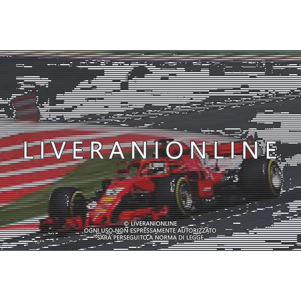 Sebastian Vettel (GER) Ferrari SF71H. 11.05.2018. Formula 1 World Championship, Rd 5, Spanish Grand Prix, Barcelona, Spain, Practice Day. - www.xpbimages.com, EMail: requests@xpbimages.com - copy of publication required for printed pictures. Every used picture is fee-liable. © Copyright: Moy / XPB Images / AGENZIA ALDO LIVERANI SAS - ITALY ONLY EDITORIAL USE ONLY - Formula 1 World Championship, F1 Gp Spagna Prove Libere Barcellona 11.05.2018