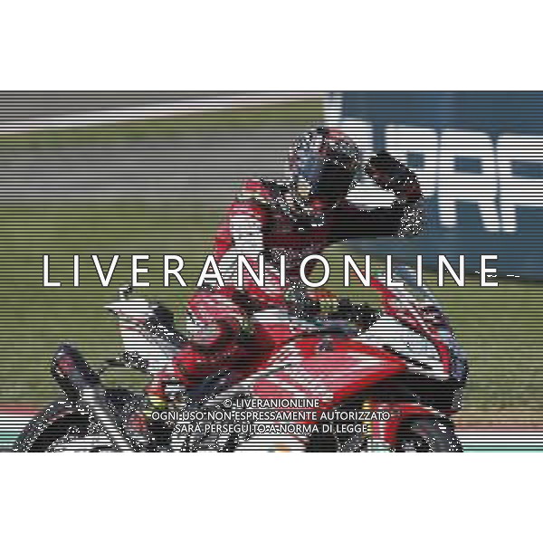 IMOLA - Campionato Mondiale Superbike 11/05/2018 nella foto: Lorenzo Savadori (Aprilia RSV RF) ©Claudio Zamagni/Agenzia Aldo Liverani Lorenzo Savadori (Aprilia RSV RF)during Superbike World Championship PATA SNACK Italian Round at Enzo and Dino Ferrari Circuiti in Imola May 11. 2018 Photo credit by Claudio Zamagni/Aldo Liverani Photo Agency / AGENZIA ALDO LIVERANI SAS