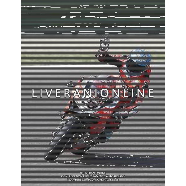 IMOLA - Campionato Mondiale Superbike 11/05/2018 nella foto: Marco Melandri (Ducati Panigale R) ©Claudio Zamagni/Agenzia Aldo Liverani Marco Melandri (Ducati Panigale R) during Superbike World Championship PATA SNACK Italian Round at Enzo and Dino Ferrari Circuiti in Imola May 11. 2018 Photo credit by Claudio Zamagni/Aldo Liverani Photo Agency / AGENZIA ALDO LIVERANI SAS