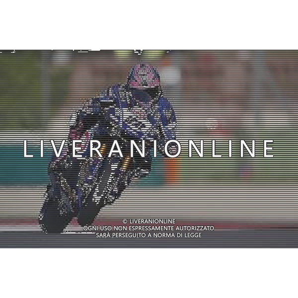 IMOLA - Campionato Mondiale Superbike 12/05/2018 nella foto: Alex Lowes (Yamaha YZF R1) ©Claudio Zamagni/Agenzia Aldo Liverani Alex Lowes (Yamaha YZF R1) during Superbike World Championship PATA SNACK Italian Round at Enzo and Dino Ferrari Circuiti in Imola May 12. 2018 Photo credit by Claudio Zamagni/Aldo Liverani Photo Agency