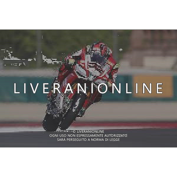 IMOLA - Campionato Mondiale Superbike 12/05/2018 nella foto: Lorenzo Savadori (Aprilia RSV RF) ©Claudio Zamagni/Agenzia Aldo Liverani Lorenzo Savadori (Aprilia RSV RF) during Superbike World Championship PATA SNACK Italian Round at Enzo and Dino Ferrari Circuiti in Imola May 12. 2018 Photo credit by Claudio Zamagni/Aldo Liverani Photo Agency