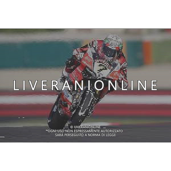 IMOLA - Campionato Mondiale Superbike 12/05/2018 nella foto: Chaz Davies (Ducati Panigale R) ©Claudio Zamagni/Agenzia Aldo Liverani Chaz Davies (Ducati Panigale R) during Superbike World Championship PATA SNACK Italian Round at Enzo and Dino Ferrari Circuiti in Imola May 12. 2018 Photo credit by Claudio Zamagni/Aldo Liverani Photo Agency