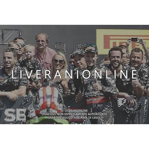 IMOLA - Campionato Mondiale Superbike 12/05/2018 nella foto: Jonathan Rea (Kawasaki ZX-10RR) ©Claudio Zamagni/Agenzia Aldo Liverani Jonathan Rea (Kawasaki ZX-10RR) during Superbike World Championship PATA SNACK Italian Round at Enzo and Dino Ferrari Circuiti in Imola May 12. 2018 Photo credit by Claudio Zamagni/Aldo Liverani Photo Agency