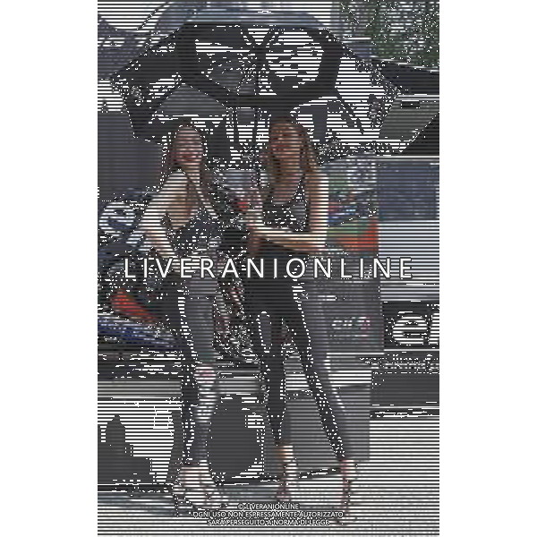 IMOLA - Campionato Mondiale Superbike 12/05/2018 nella foto: le ombrelline ©Claudio Zamagni/Agenzia Aldo Liverani umbrella girls during Superbike World Championship PATA SNACK Italian Round at Enzo and Dino Ferrari Circuiti in Imola May 12. 2018 Photo credit by Claudio Zamagni/Aldo Liverani Photo Agency