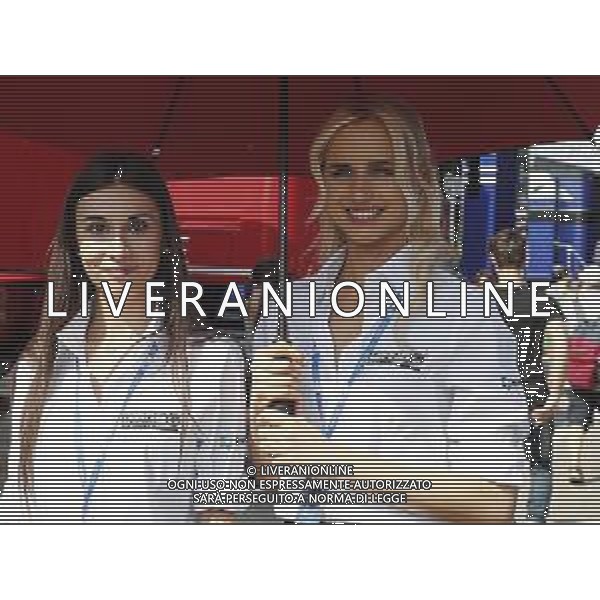 IMOLA - Campionato Mondiale Superbike 12/05/2018 nella foto: ombrelline ©Claudio Zamagni/Agenzia Aldo Liverani umbrella girls during Superbike World Championship PATA SNACK Italian Round at Enzo and Dino Ferrari Circuiti in Imola May 12. 2018 Photo credit by Claudio Zamagni/Aldo Liverani Photo Agency