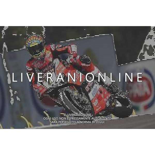 IMOLA - Campionato Mondiale Superbike 11/05/2018 nella foto: Chaz Davies (Ducati Panigale R) ©Claudio Zamagni/Agenzia Aldo Liverani Chaz Davies (Ducati Panigale R) during Superbike World Championship PATA SNACK Italian Round at Enzo and Dino Ferrari Circuiti in Imola May 11. 2018 Photo credit by Claudio Zamagni/Aldo Liverani Photo Agency