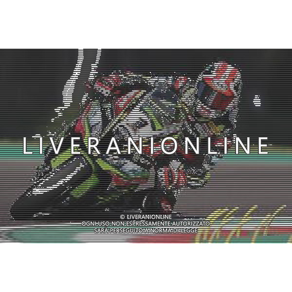 IMOLA - Campionato Mondiale Superbike 11/05/2018 nella foto: Jonathan Rea (Kawasaki ZX-10RR) ©Claudio Zamagni/Agenzia Aldo Liverani Jonathan Rea (Kawasaki ZX-10RR) during Superbike World Championship PATA SNACK Italian Round at Enzo and Dino Ferrari Circuiti in Imola May 11. 2018 Photo credit by Claudio Zamagni/Aldo Liverani Photo Agency