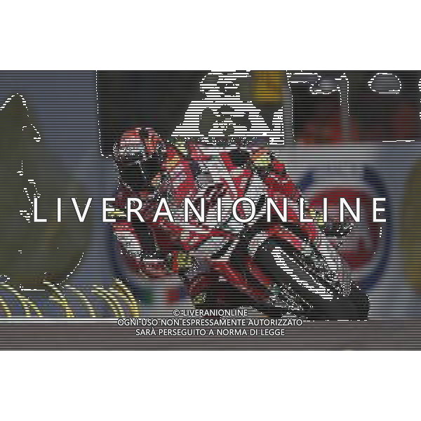 IMOLA - Campionato Mondiale Superbike 11/05/2018 nella foto: Lorenzo Savadori (Aprilia RSV RF) ©Claudio Zamagni/Agenzia Aldo Liverani Lorenzo Savadori (Aprilia RSV RF) during Superbike World Championship PATA SNACK Italian Round at Enzo and Dino Ferrari Circuiti in Imola May 11. 2018 Photo credit by Claudio Zamagni/Aldo Liverani Photo Agency