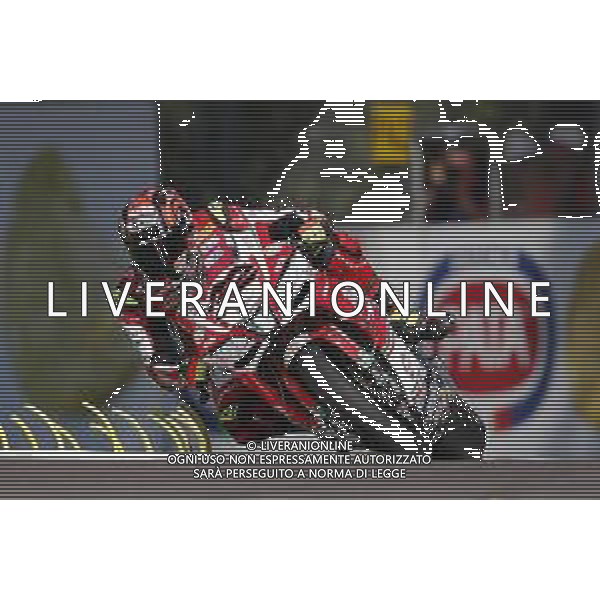 IMOLA - Campionato Mondiale Superbike 11/05/2018 nella foto: Lorenzo Savadori (Aprilia RSV RF) ©Claudio Zamagni/Agenzia Aldo Liverani Lorenzo Savadori (Aprilia RSV RF) during Superbike World Championship PATA SNACK Italian Round at Enzo and Dino Ferrari Circuiti in Imola May 11. 2018 Photo credit by Claudio Zamagni/Aldo Liverani Photo Agency