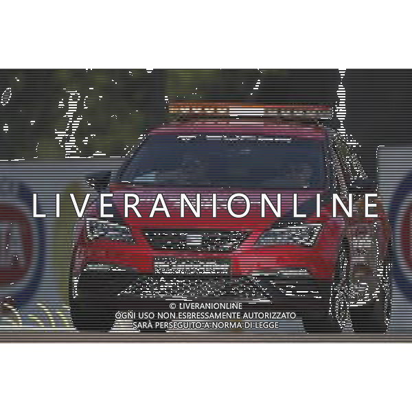 IMOLA - Campionato Mondiale Superbike 11/05/2018 nella foto: la safety car ©Claudio Zamagni/Agenzia Aldo Liverani safety car during Superbike World Championship PATA SNACK Italian Round at Enzo and Dino Ferrari Circuiti in Imola May 11. 2018 Photo credit by Claudio Zamagni/Aldo Liverani Photo Agency