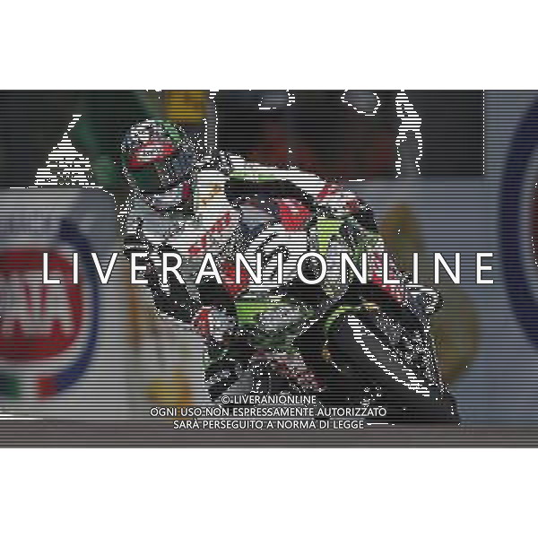 IMOLA - Campionato Mondiale Superbike 11/05/2018 nella foto: Vladimir Leonov (Kawasaki ZX-10RR) ©Claudio Zamagni/Agenzia Aldo Liverani Vladimir Leonov (Kawasaki ZX-10RR) during Superbike World Championship PATA SNACK Italian Round at Enzo and Dino Ferrari Circuiti in Imola May 11. 2018 Photo credit by Claudio Zamagni/Aldo Liverani Photo Agency