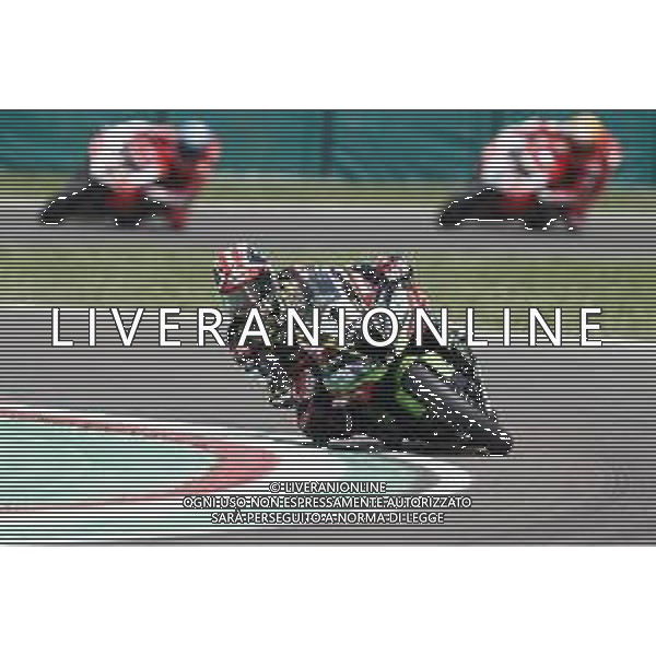 IMOLA - Campionato Mondiale Superbike 12/05/2018 nella foto: Jonathan Rea (Kawasaki ZX-10RR) ©Claudio Zamagni/Agenzia Aldo Liverani Jonathan Rea (Kawasaki ZX-10RR) during Superbike World Championship PATA SNACK Italian Round at Enzo and Dino Ferrari Circuiti in Imola May 12. 2018 Photo credit by Claudio Zamagni/Aldo Liverani Photo Agency / AGENZIA ALDO LIVERANI SAS - Campionato Mondiale Superbike GARA 1 IMOLA 12.05.2018