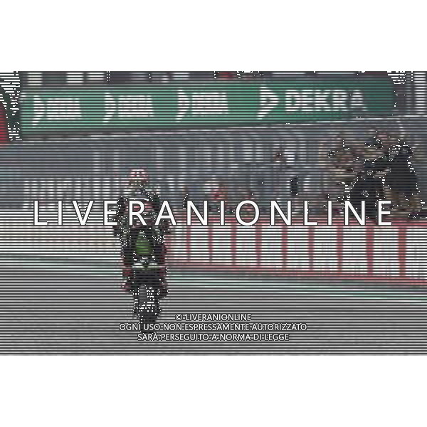 IMOLA - Campionato Mondiale Superbike 12/05/2018 nella foto: Jonathan Rea (Kawasaki ZX-10RR) ©Claudio Zamagni/Agenzia Aldo Liverani Jonathan Rea (Kawasaki ZX-10RR) during Superbike World Championship PATA SNACK Italian Round at Enzo and Dino Ferrari Circuiti in Imola May 12. 2018 Photo credit by Claudio Zamagni/Aldo Liverani Photo Agency / AGENZIA ALDO LIVERANI SAS - Campionato Mondiale Superbike GARA 1 IMOLA 12.05.2018