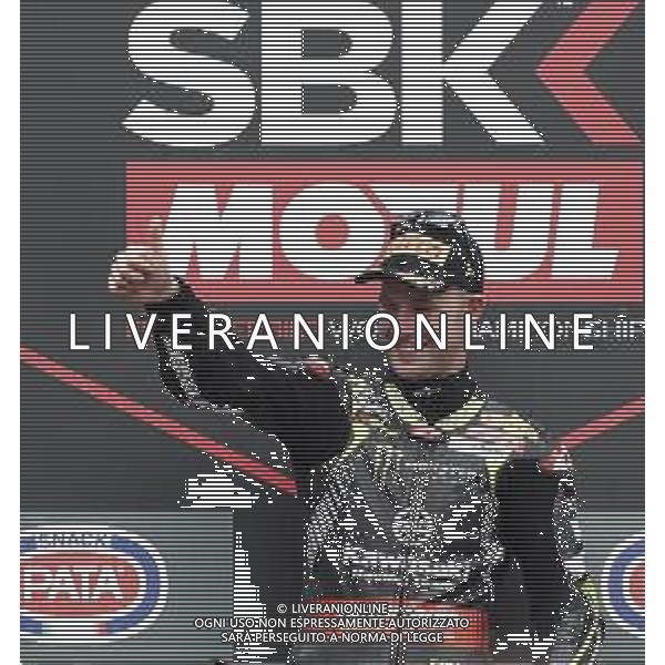 IMOLA - Campionato Mondiale Superbike 12/05/2018 nella foto: Jonathan Rea (Kawasaki ZX-10RR) ©Claudio Zamagni/Agenzia Aldo Liverani Jonathan Rea (Kawasaki ZX-10RR) during Superbike World Championship PATA SNACK Italian Round at Enzo and Dino Ferrari Circuiti in Imola May 12. 2018 Photo credit by Claudio Zamagni/Aldo Liverani Photo Agency / AGENZIA ALDO LIVERANI SAS - Campionato Mondiale Superbike GARA 1 IMOLA 12.05.2018