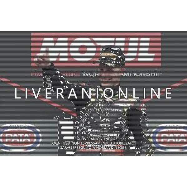 IMOLA - Campionato Mondiale Superbike 12/05/2018 nella foto: Jonathan Rea (Kawasaki ZX-10RR) ©Claudio Zamagni/Agenzia Aldo Liverani Jonathan Rea (Kawasaki ZX-10RR) during Superbike World Championship PATA SNACK Italian Round at Enzo and Dino Ferrari Circuiti in Imola May 12. 2018 Photo credit by Claudio Zamagni/Aldo Liverani Photo Agency / AGENZIA ALDO LIVERANI SAS - Campionato Mondiale Superbike GARA 1 IMOLA 12.05.2018