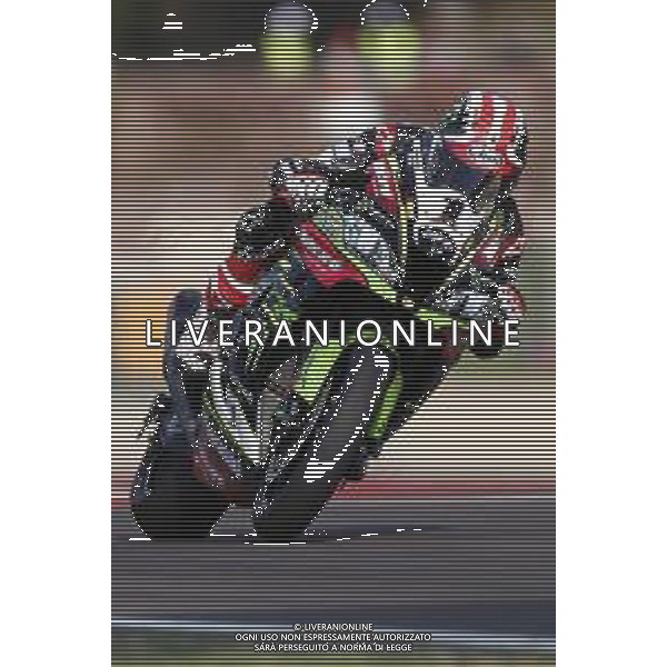 IMOLA - Campionato Mondiale Superbike 12/05/2018 nella foto: Jonathan Rea (Kawasaki ZX-10RR) ©Claudio Zamagni/Agenzia Aldo Liverani Jonathan Rea (Kawasaki ZX-10RR) during Superbike World Championship PATA SNACK Italian Round at Enzo and Dino Ferrari Circuiti in Imola May 12. 2018 Photo credit by Claudio Zamagni/Aldo Liverani Photo Agency