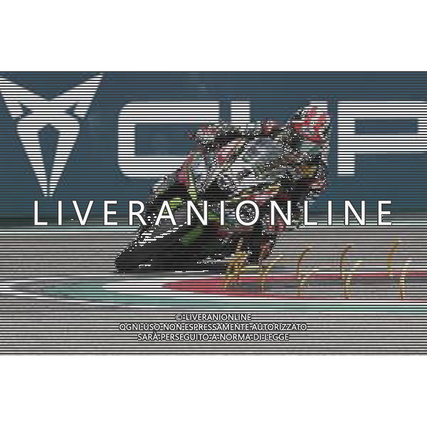 IMOLA - Campionato Mondiale Superbike 12/05/2018 nella foto: Jonathan Rea (Kawasaki ZX-10RR) ©Claudio Zamagni/Agenzia Aldo Liverani Jonathan Rea (Kawasaki ZX-10RR) during Superbike World Championship PATA SNACK Italian Round at Enzo and Dino Ferrari Circuiti in Imola May 12. 2018 Photo credit by Claudio Zamagni/Aldo Liverani Photo Agency