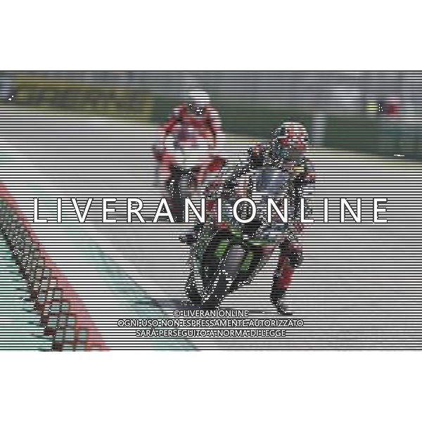 IMOLA - Campionato Mondiale Superbike 13/05/2018 nella foto: Jonathan Rea (Kawasaki ZX-10RR) Chaz Davies (Ducati Panigale R) ©Claudio Zamagni/Agenzia Aldo Liverani Jonathan Rea (Kawasaki ZX-10RR) Chaz Davies (Ducati Panigale R) during Superbike World Championship PATA SNACK Italian Round at Enzo and Dino Ferrari Circuiti in Imola May 13. 2018 Photo credit by Claudio Zamagni/Aldo Liverani Photo Agency / AGENZIA ALDO LIVERANI SAS