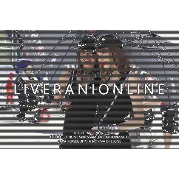 IMOLA - Campionato Mondiale Superbike 13/05/2018 nella foto: Le ombrelline ©Claudio Zamagni/Agenzia Aldo Liverani umbrella girls during Superbike World Championship PATA SNACK Italian Round at Enzo and Dino Ferrari Circuiti in Imola May 13. 2018 Photo credit by Claudio Zamagni/Aldo Liverani Photo Agency / AGENZIA ALDO LIVERANI SAS