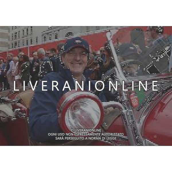 Giuseppe Ambrosi,1000 Miglia 2018 p.zza vittoria punzonatura secondo giorno, Brescia 16 maggio 2018. Ph Fotolive/ Simone Venezia / AGENZIA ALDO LIVERANI SAS