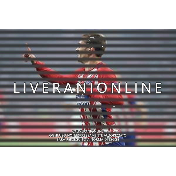 UEFA Europa League 2017/2018 Finale Lione - 16.05.2018 Olympique Marsiglia-Atletico Madrid Nella Foto: esultanza dopo il gol di Antoine Griezmann /Ph.Vitez-Ag. Aldo Liverani