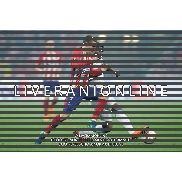 UEFA Europa League 2017/2018 Finale Lione - 16.05.2018 Olympique Marsiglia-Atletico Madrid Nella Foto:Andre Frank Zambo Anguissa - Antoine Griezmann /Ph.Vitez-Ag. Aldo Liverani