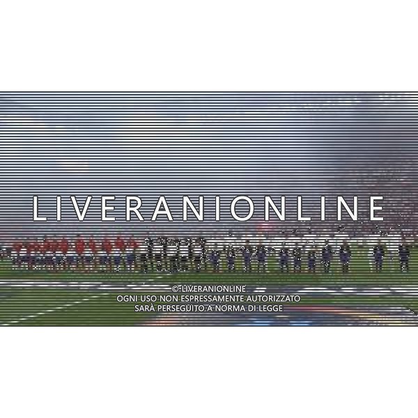 UEFA Europa League 2017/2018 Finale Lione - 16.05.2018 Olympique Marsiglia-Atletico Madrid Nella Foto:squadre schierate /Ph.Vitez-Ag. Aldo Liverani