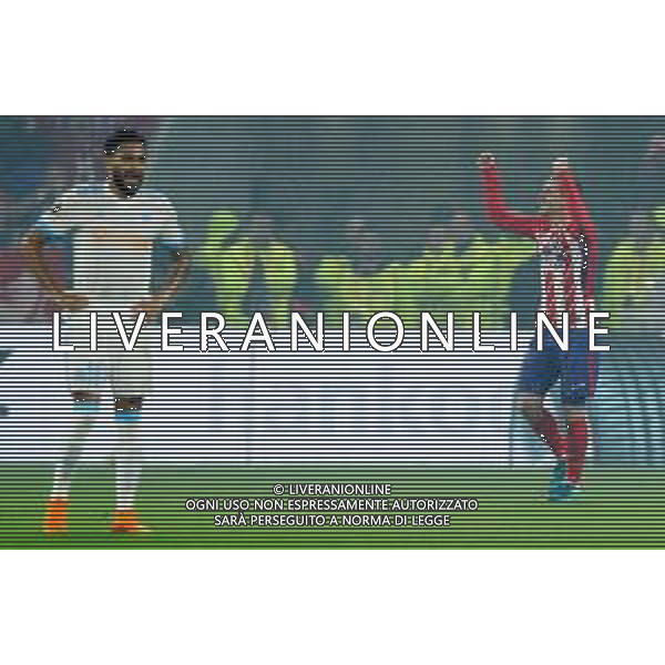 UEFA Europa League 2017/2018 Finale Lione - 16.05.2018 Olympique Marsiglia-Atletico Madrid Nella Foto: esultanza dopo il secondo gol di Antoine Griezmann /Ph.Vitez-Ag. Aldo Liverani