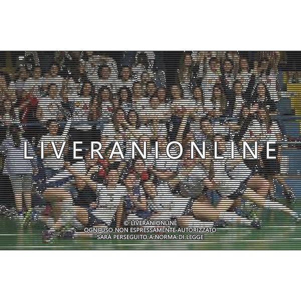 squadra clai imola dopo la partita pallavolo clai imola-jesi 3-1 16.05.2018 ©SANNA / AGENZIA ALDO LIVERANI SAS