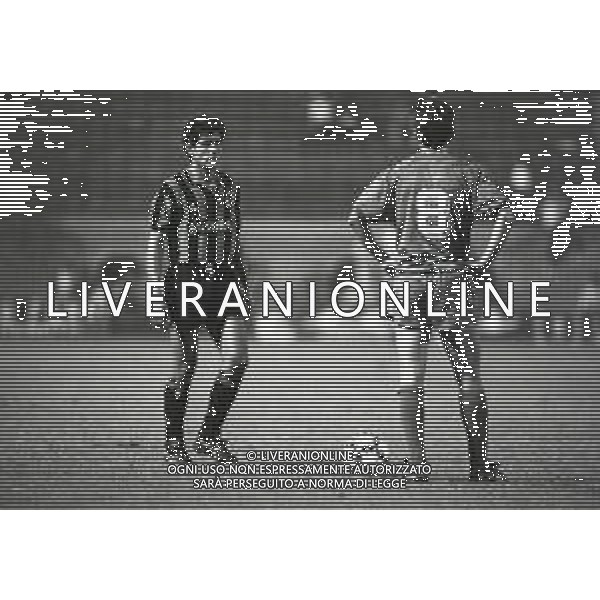 RETROSPETTIVA VINCENZO SCIFO CALCIATORE 1987-1988 NELLA FOTO VINCENZO SCIFO CON LA MAGLIA DELL\'INTER AG ALDO LIVERANI SAS
