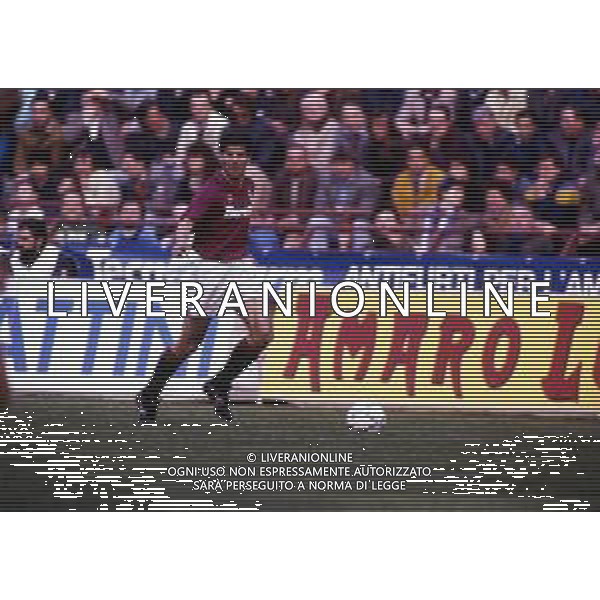 RETROSPETTIVA VINCENZO SCIFO CALCIATORE NELLA FOTO VINCENZO SCIFO CON LA MAGLIA DEL TORINO AG ALDO LIVERANI SAS