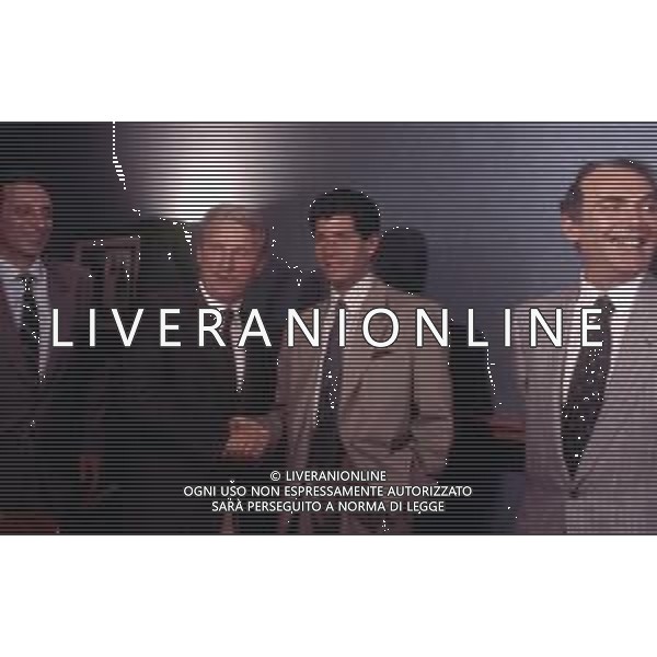 RETROSPETTIVA VINCENZO SCIFO CALCIATORE NELLA FOTO VINCENZO SCIFO CON GIOVANNI TRAPATTONI AG ALDO LIVERANI SAS