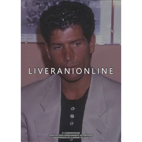 RETROSPETTIVA VINCENZO SCIFO CALCIATORE 1991 NELLA FOTO VINCENZO SCIFO NELLA SEDE DEL TORINO CON WALTER CASAGRANDE AG ALDO LIVERANI SAS 