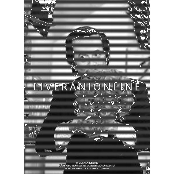 GIANFRANCO D\'ANGELO attore, comico italiano - RETROSPETTIVA NELLA FOTO NEL PROGRAMMA TV \'DRIVE IN\' NEL 1986 ©ARCHIVIO / AGENZIA ALDO LIVERANI SAS
