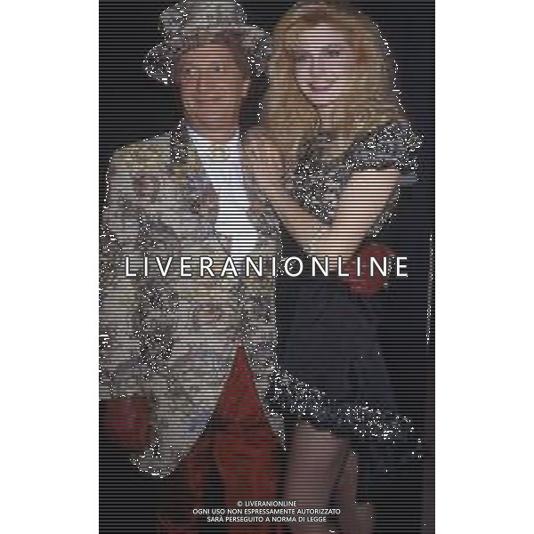 GIANFRANCO D\'ANGELO attore, comico italiano - RETROSPETTIVA nella foto con Lorella Cuccarini in \'Odiens\' nel 1989 ©ARCHIVIO / AGENZIA ALDO LIVERANI SAS