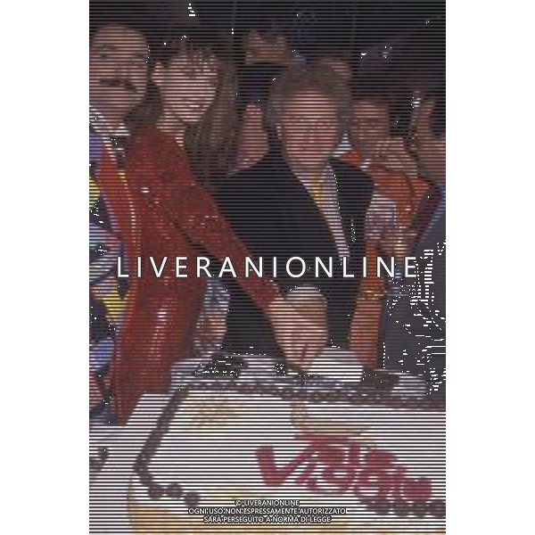 GIANFRANCO D\'ANGELO attore, comico italiano - RETROSPETTIVA NELLA FOTO con Sergio Vastano, Sabina Stilo NEL 1989 ©ARCHIVIO / AGENZIA ALDO LIVERANI SAS