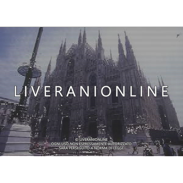 MILANO DUOMO NELLA FOTO IL DUOMO DI MILANO AG ALDO LIVERANI SAS