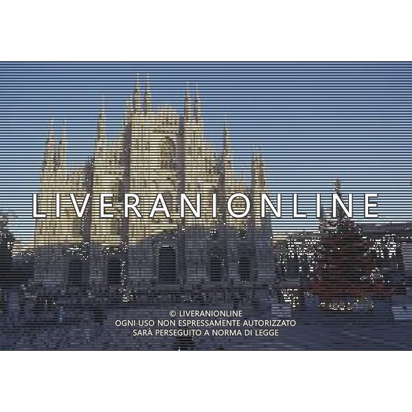 MILANO DUOMO NELLA FOTO IL DUOMO DI MILANO AG ALDO LIVERANI SAS