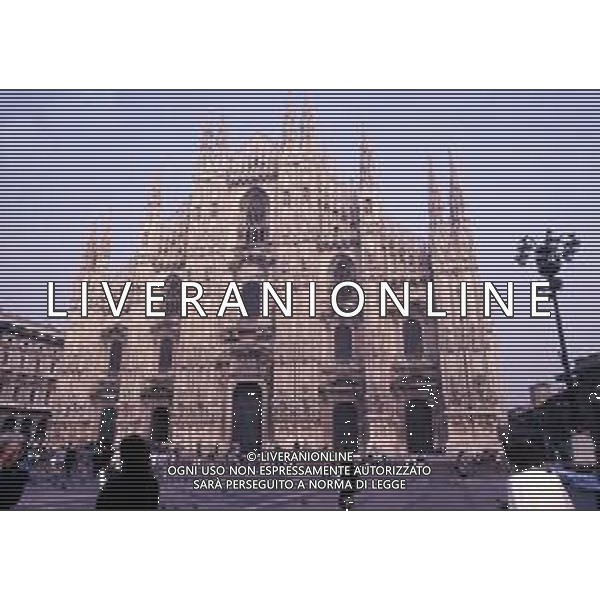 MILANO DUOMO NELLA FOTO IL DUOMO DI MILANO AG ALDO LIVERANI SAS