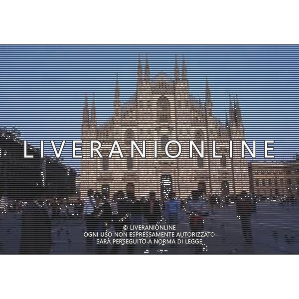 MILANO IL DUOMO AG ALDO LIVERANI SAS MILANO DUOMO NELLA FOTO IL DUOMO DI MILANO AG ALDO LIVERANI SAS