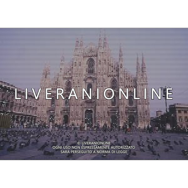 MILANO IL DUOMO AG ALDO LIVERANI SAS MILANO DUOMO NELLA FOTO IL DUOMO DI MILANO AG ALDO LIVERANI SAS