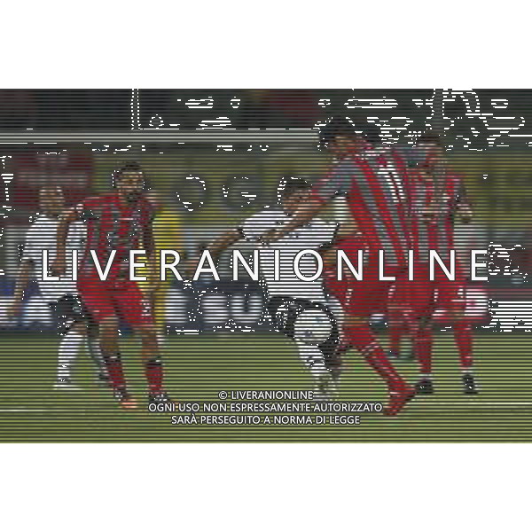 CESENA - CREMONESE serie B ConTe.it 18/05/2018 nella foto: LARIBI KARIM Scamacca Gianluca ©Claudio Zamagni/Agenzia Aldo Liverani LARIBI KARIM Scamacca Gianluca during Serie B conTe.it match between Cesena and Cremonese at Stadio Orogel Dino Manuzzi on May 18, 2018 in Cesena, Italy. photo credit by Claudio Zamagni/Aldo Liverani Photo Agency